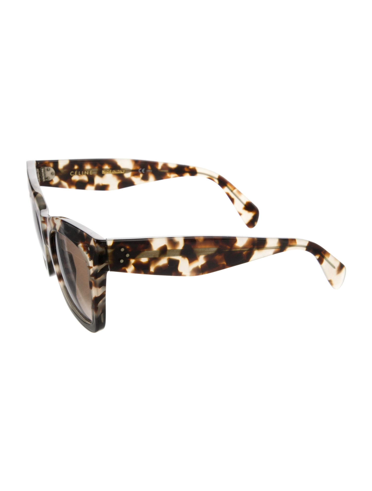 Celine Wayfarer Mirrored Sunglasses