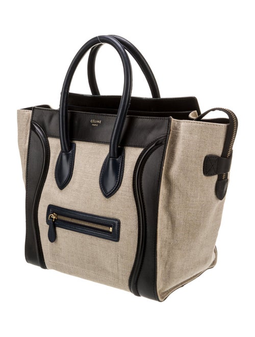 Celine Canvas Luggage Mini