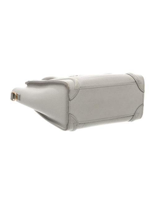 Celine Leather Luggage Nano