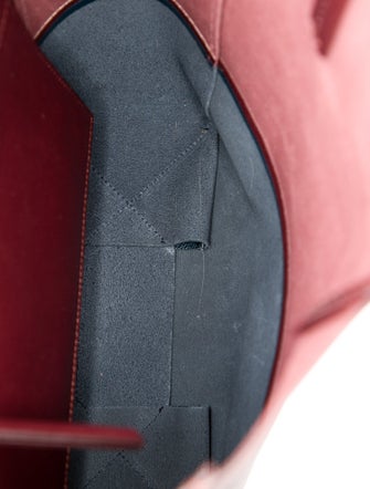 Celine Leather Vertical Cabas Small