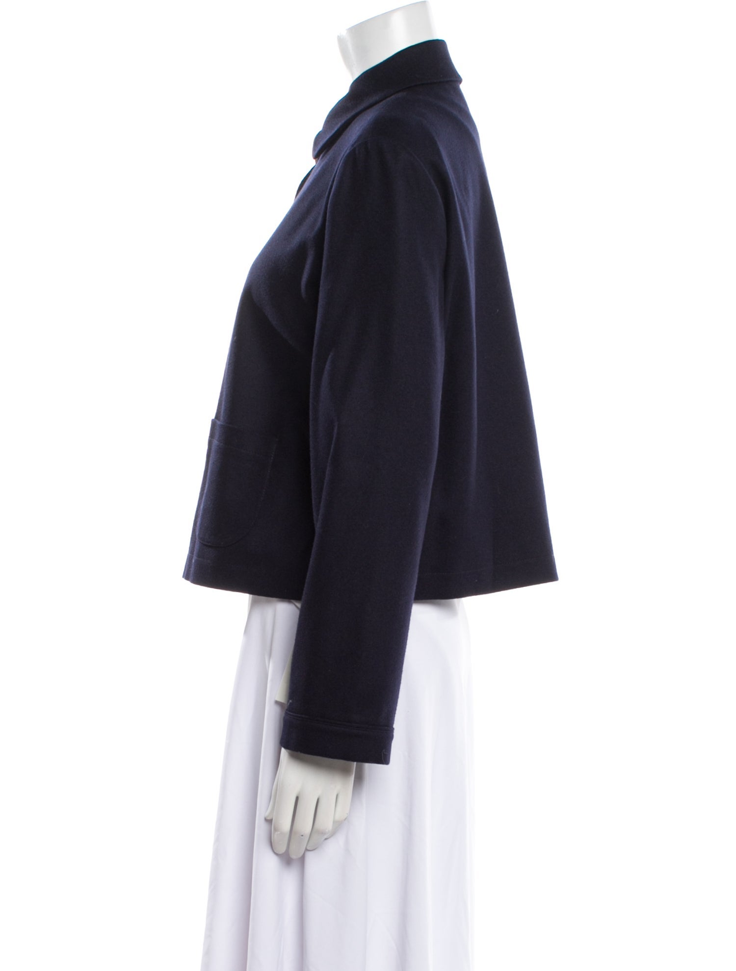 Celine Button Up Shirt Cashmere Evening Jacket