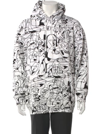 Celine Graphic Print Crew Neck Hoodie