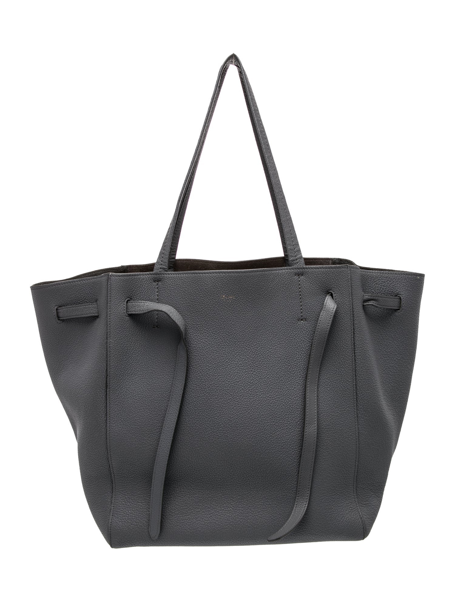 Celine Leather Cabas Phantom Small