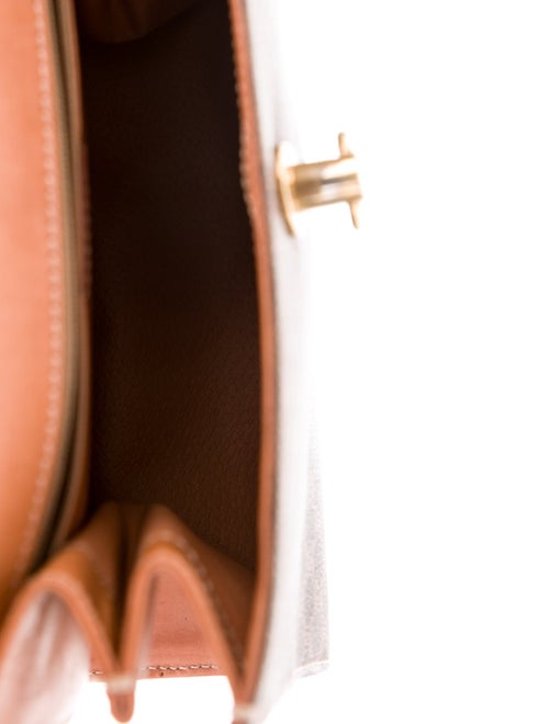 Celine Macadam Top Handle Bag Vintage