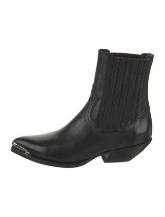 Celine Leather Chelsea Boots