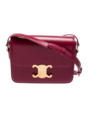 Celine Leather Triomphe Teen