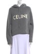 Celine Wool Graphic Print Sweatshirt