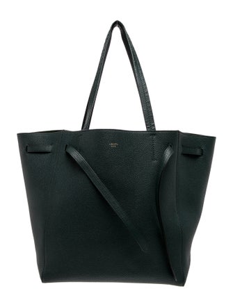 Celine Leather Cabas Phantom w/Belt Medium