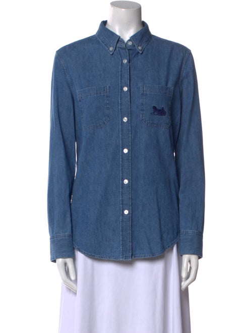 Celine Long Sleeve Button-Up Top