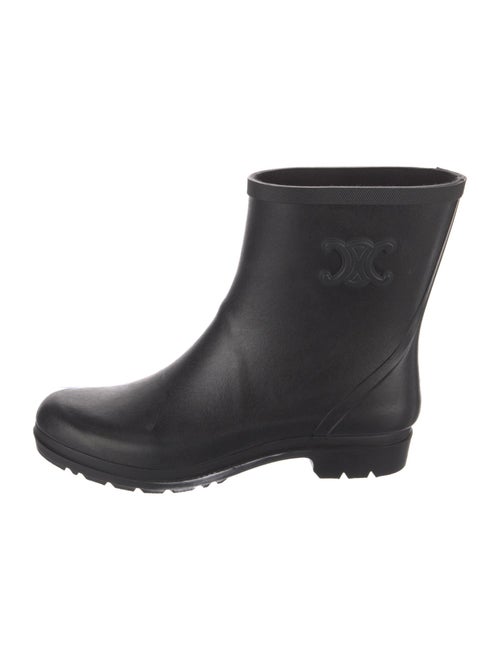 Celine Leather Rain Boots