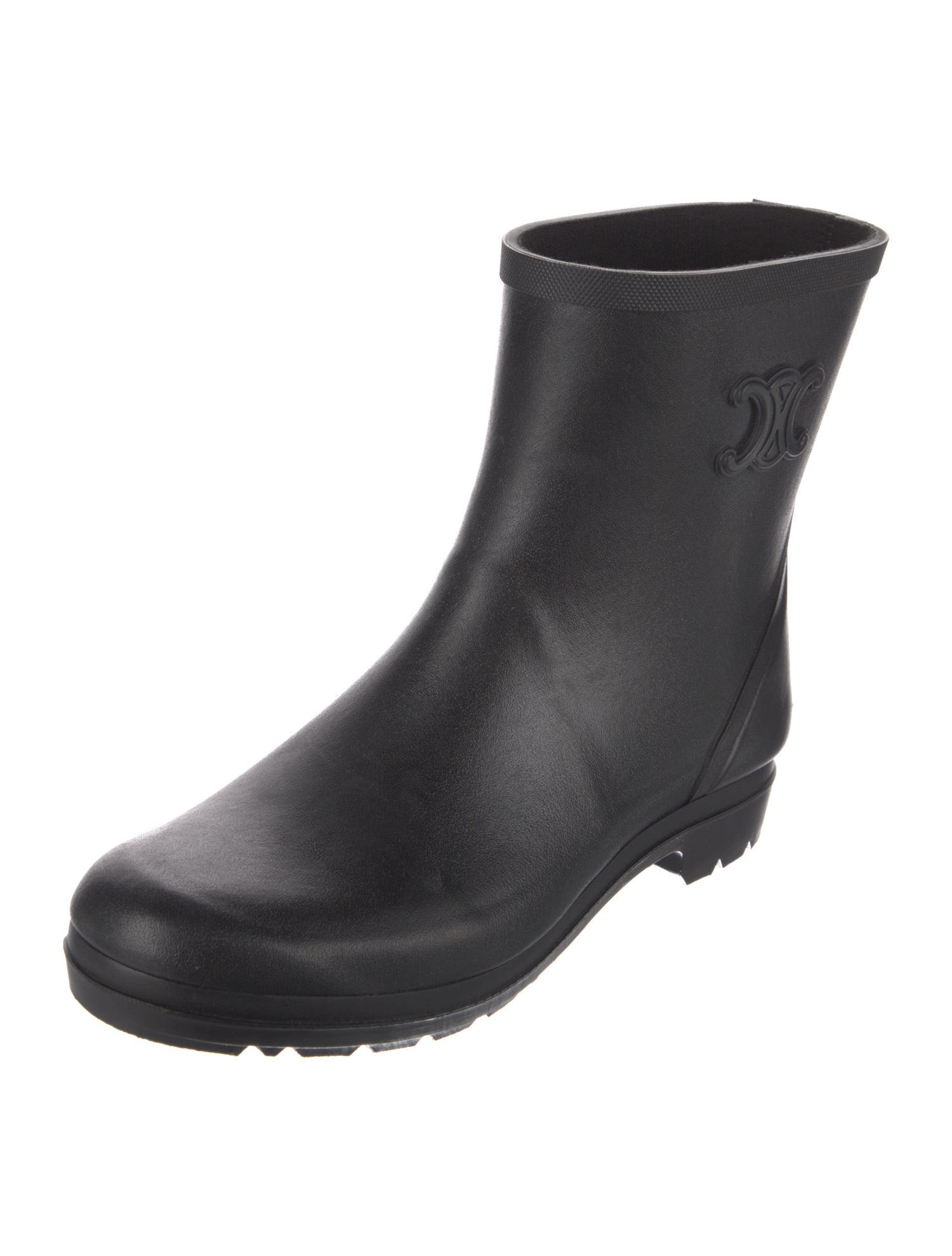 Celine Leather Rain Boots