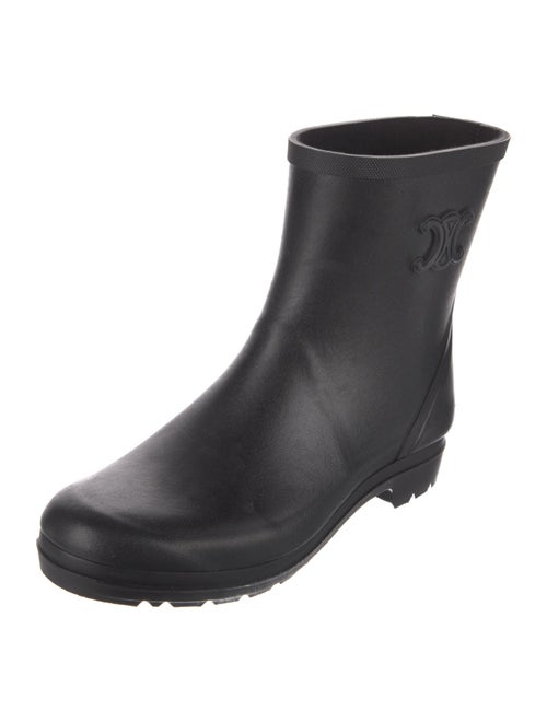 Celine Leather Rain Boots