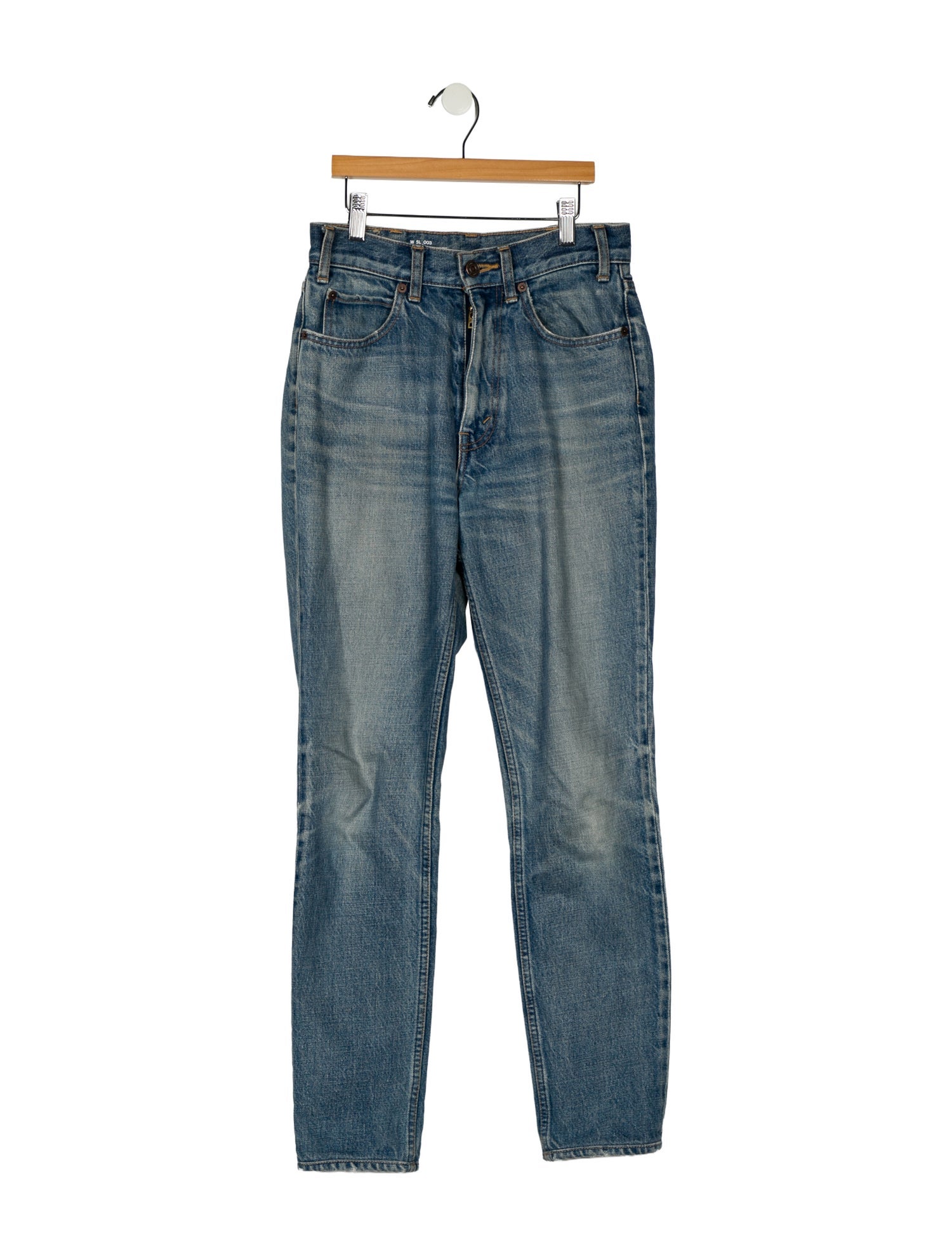 Celine High-Rise Skinny Leg Jeans