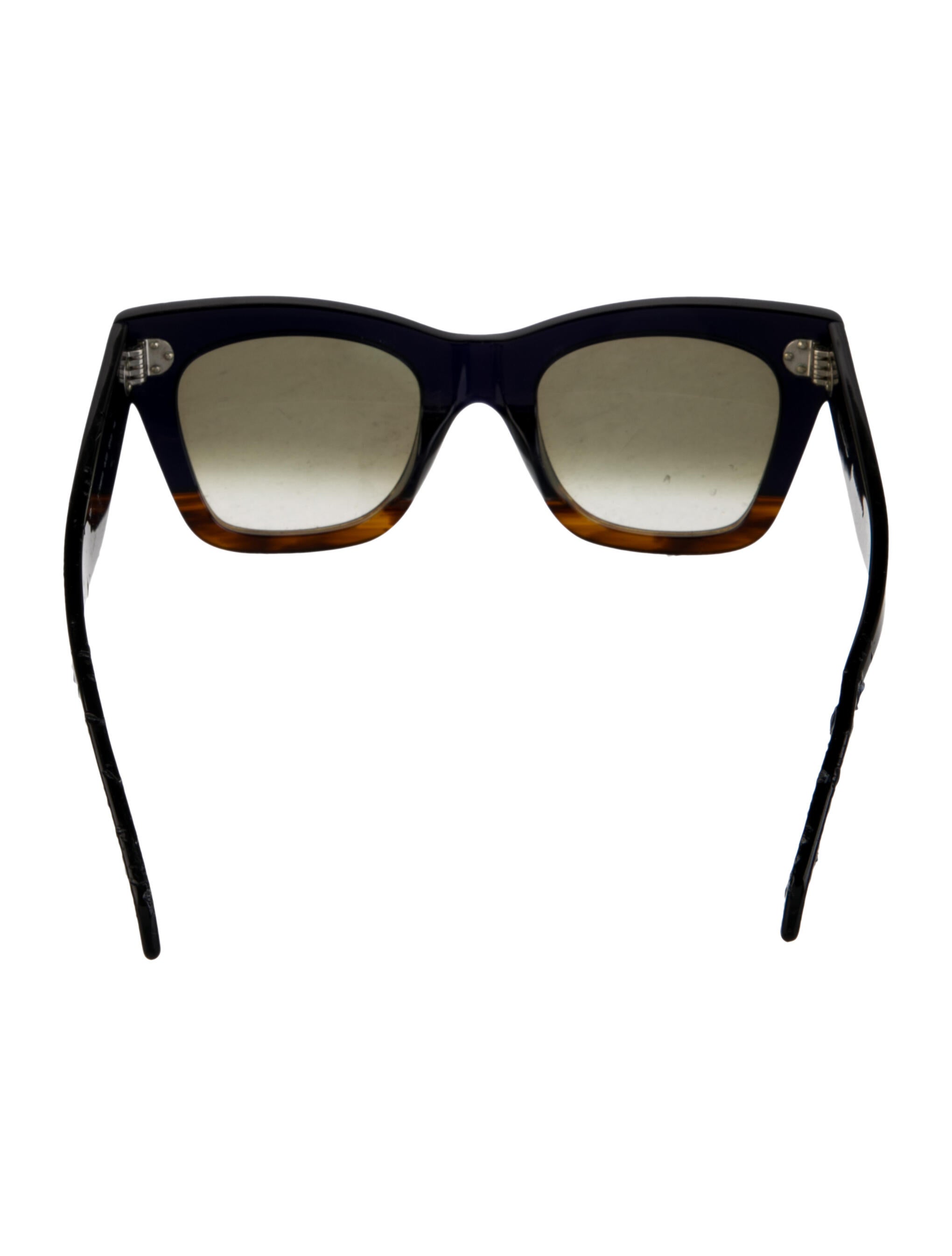 Celine Wayfarer Gradient Sunglasses
