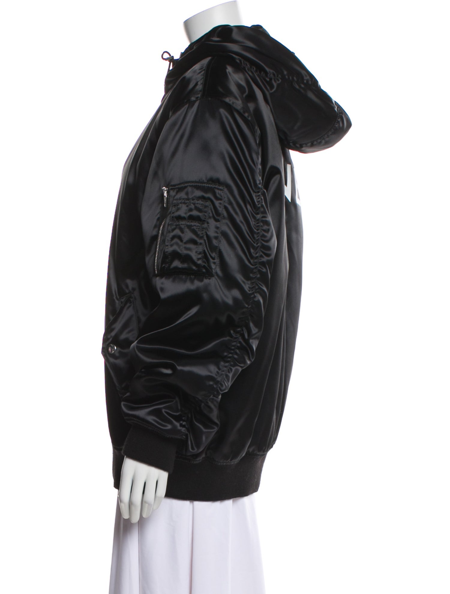 Celine 2023 Logo Hooded Puffer Coat