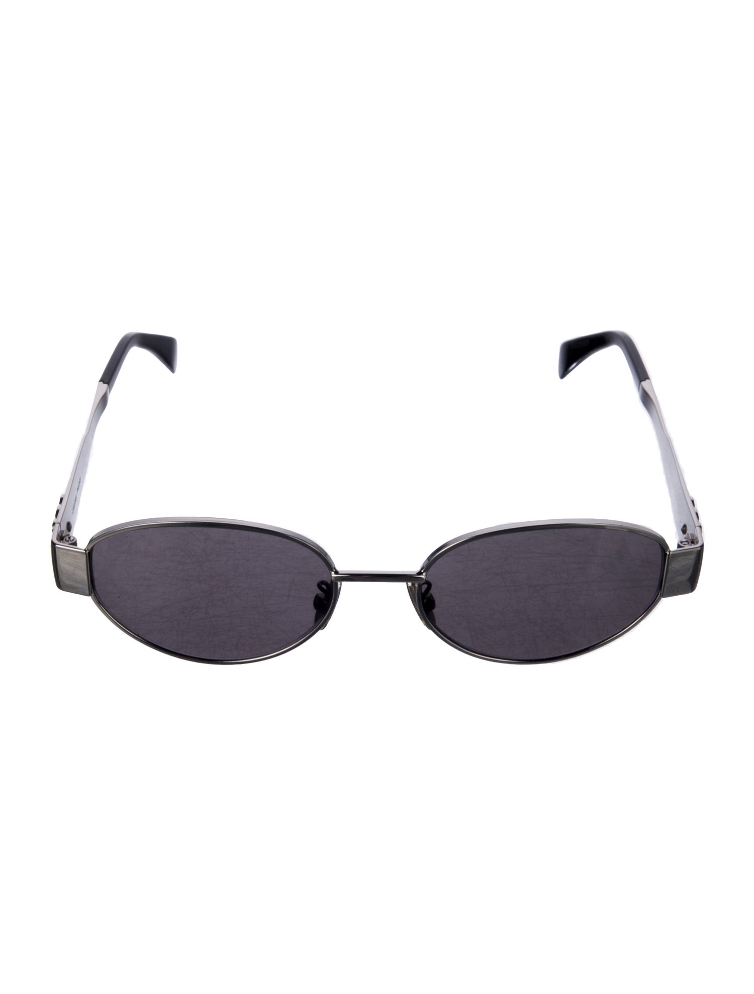 Celine Round Mirrored Sunglasses