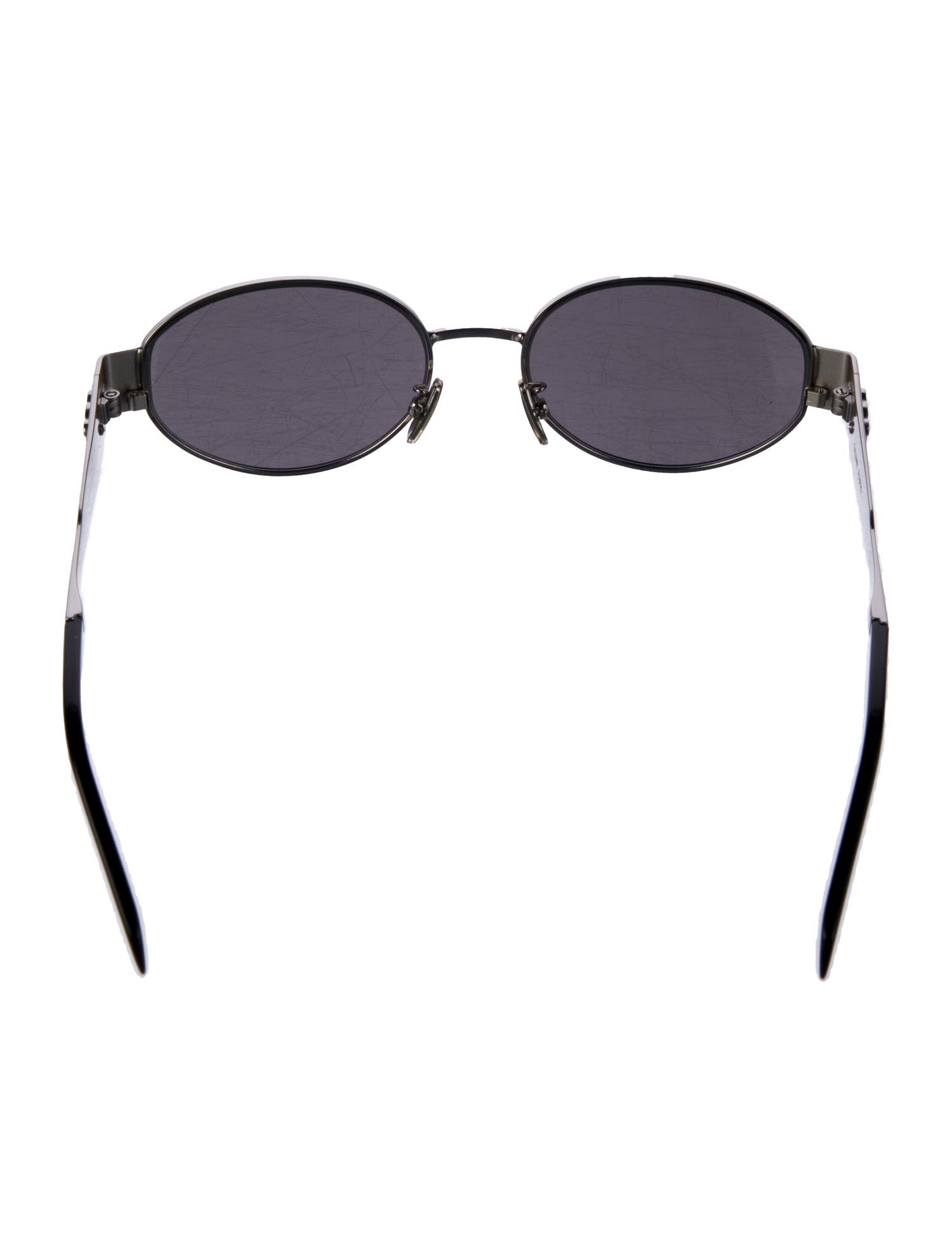 Celine Round Mirrored Sunglasses