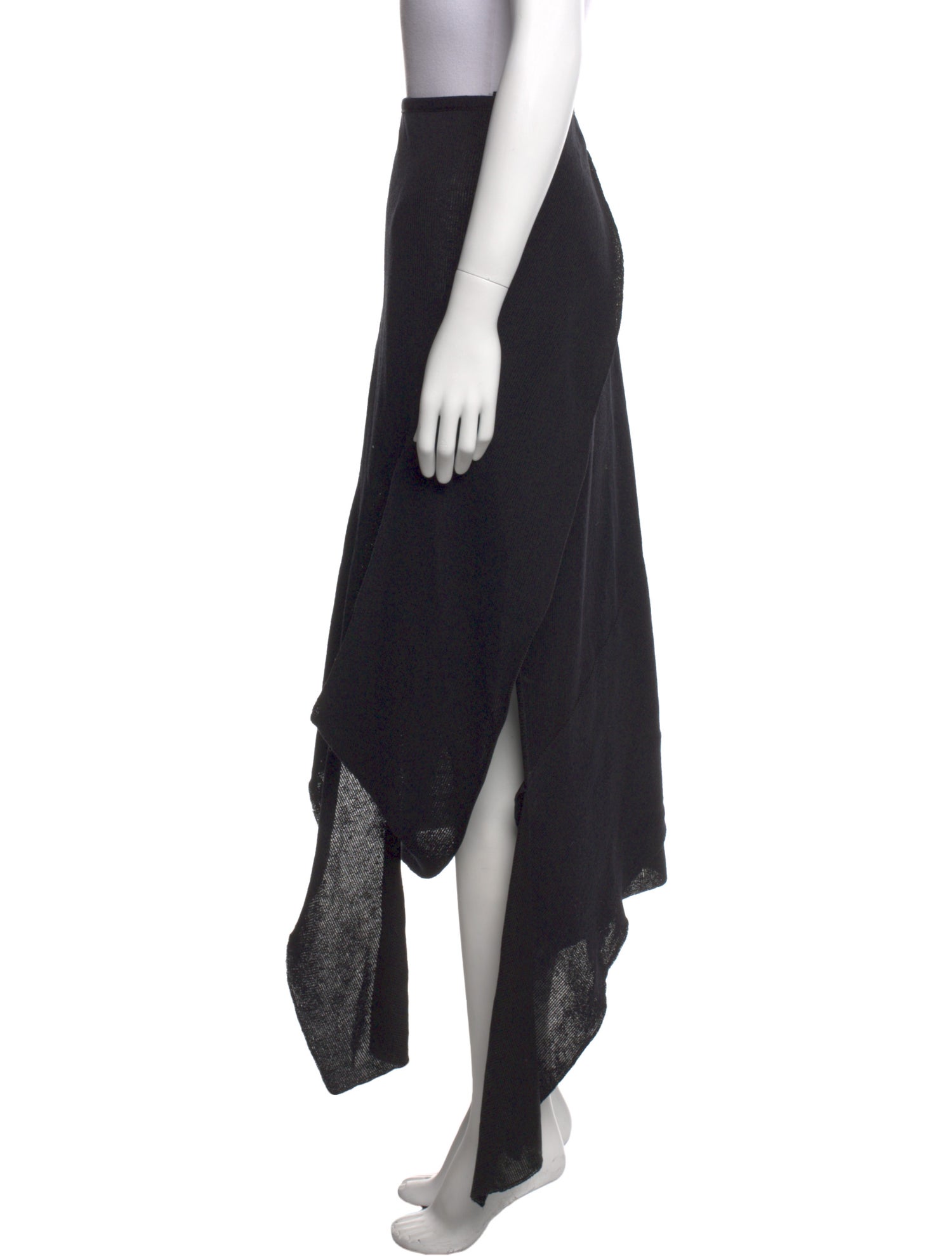 Celine Silk Long Skirt