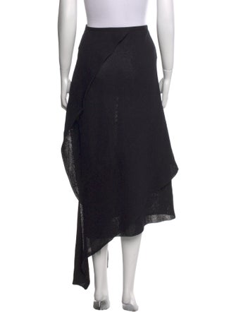 Celine Silk Long Skirt