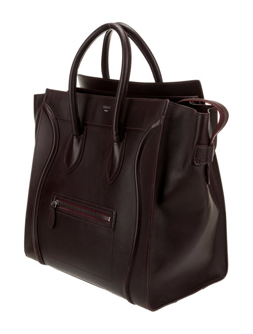 Celine Leather Luggage Large