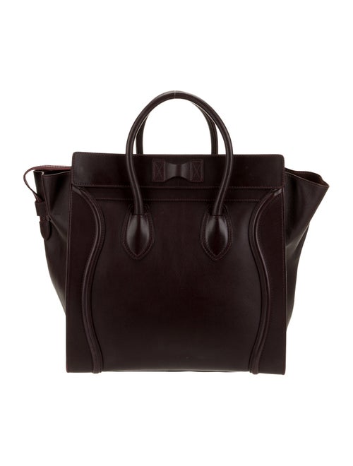 Celine Leather Luggage Large