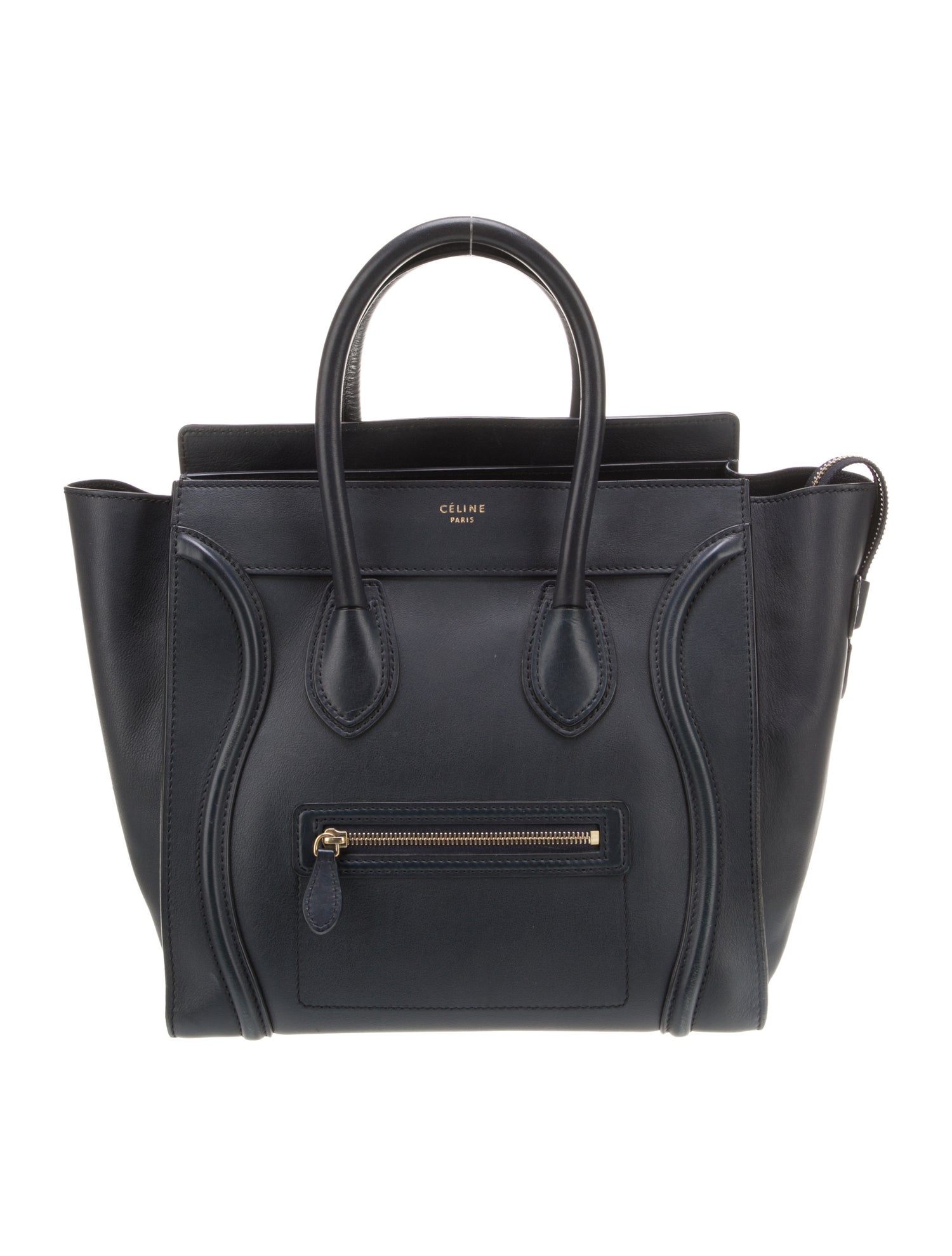 Celine Leather Luggage Mini