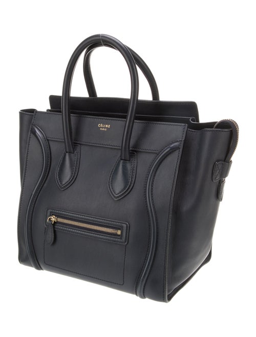Celine Leather Luggage Mini