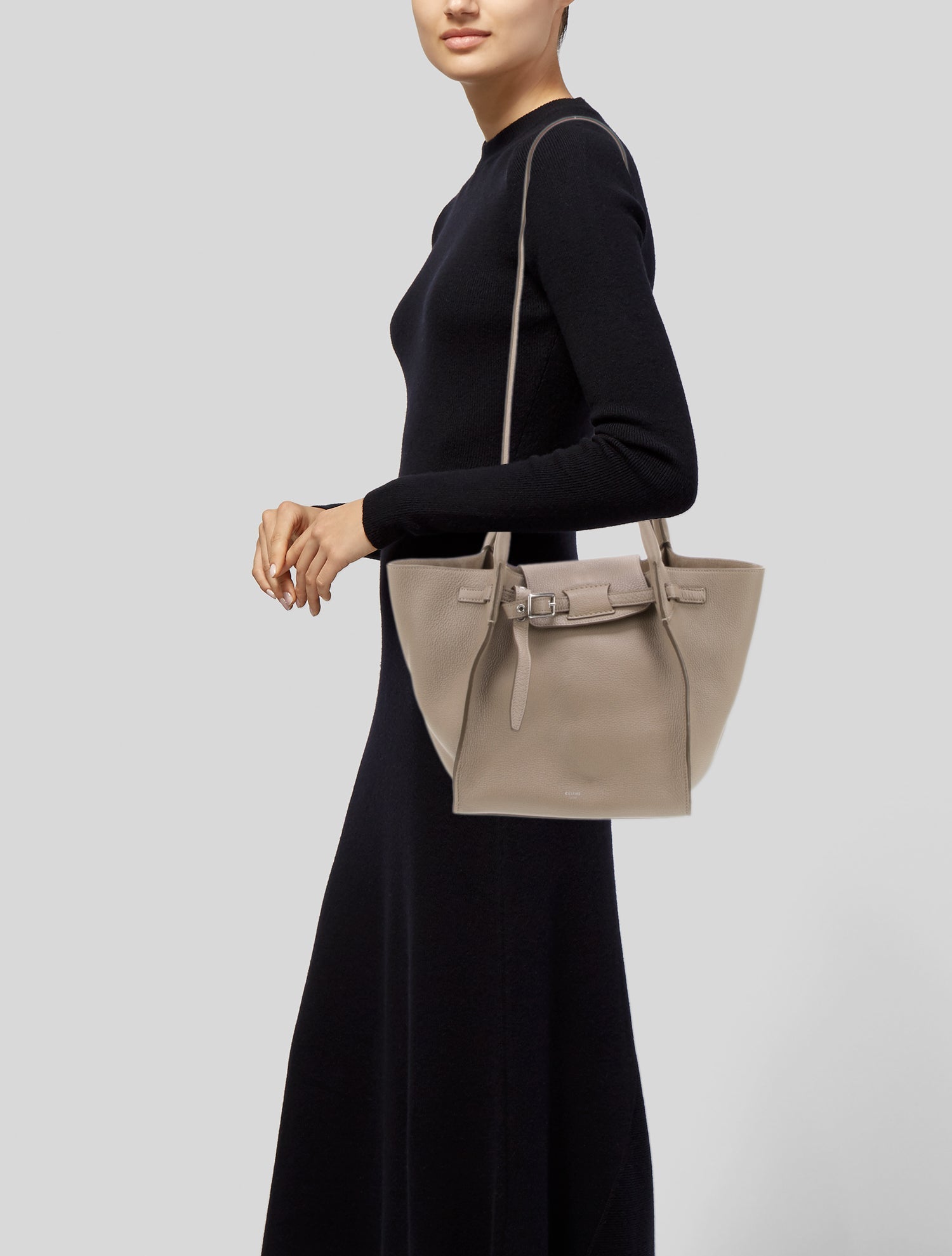 Celine Leather Big Bag Small