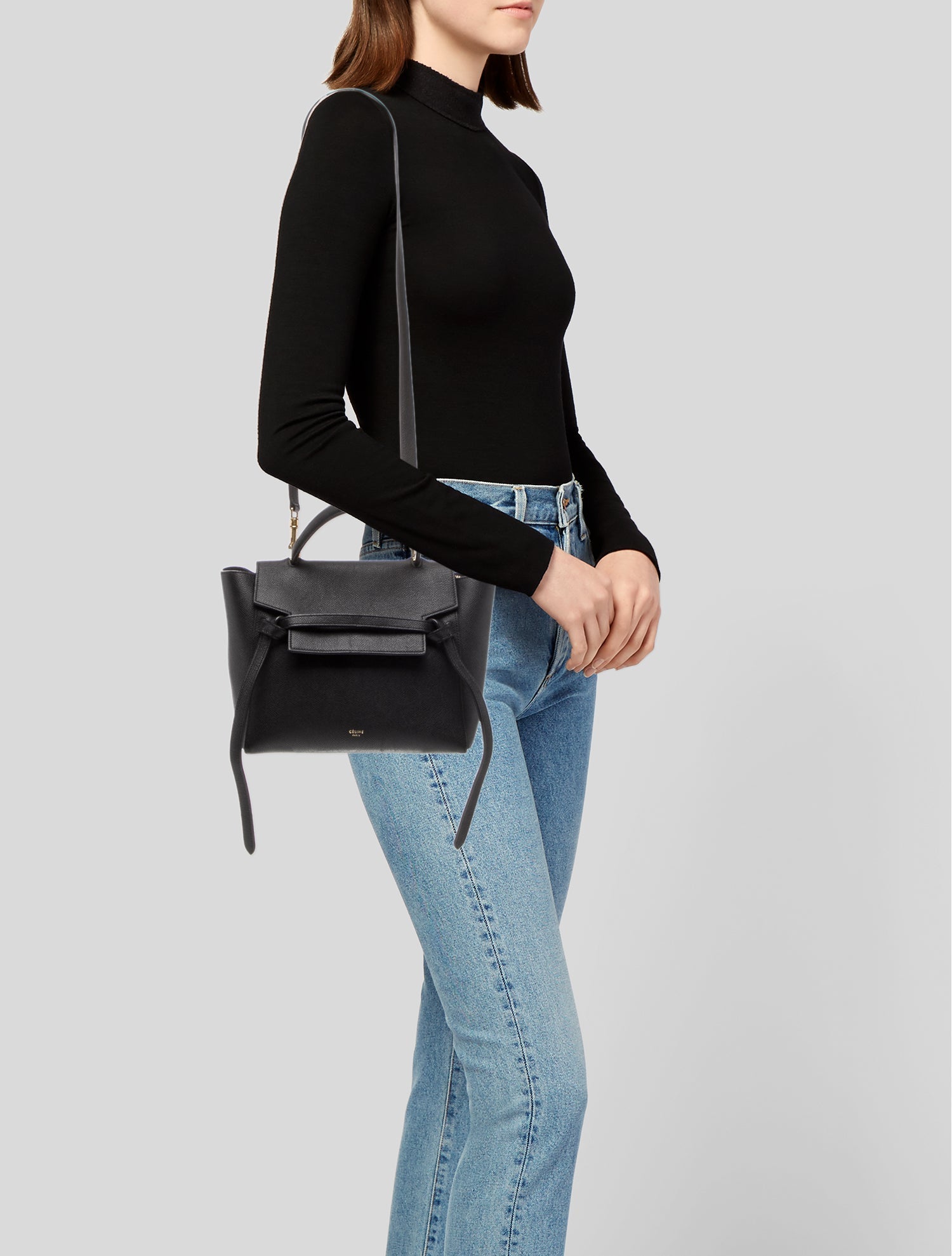 Celine Leather Belt Bag Micro