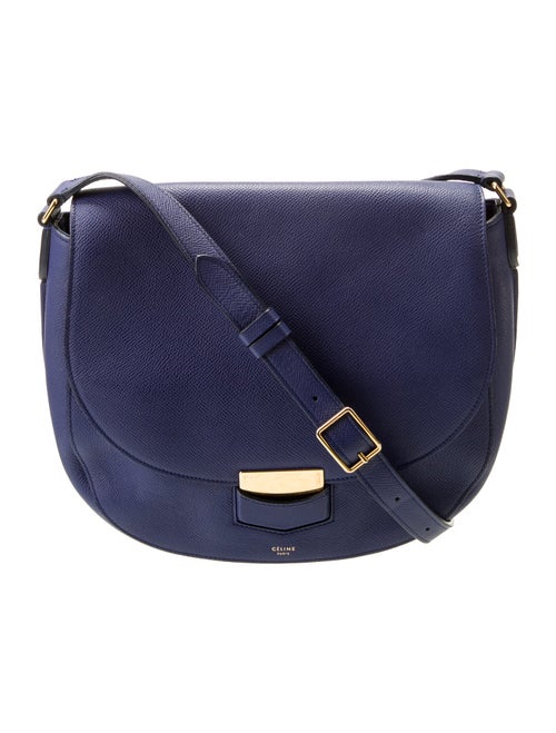 Celine Leather Trotteur Medium