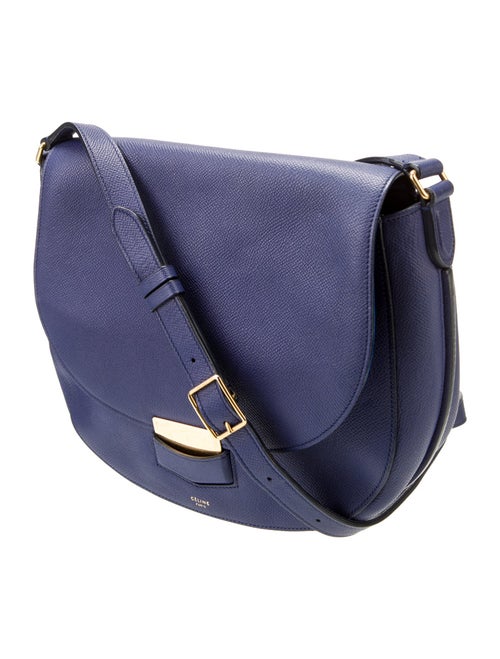 Celine Leather Trotteur Medium