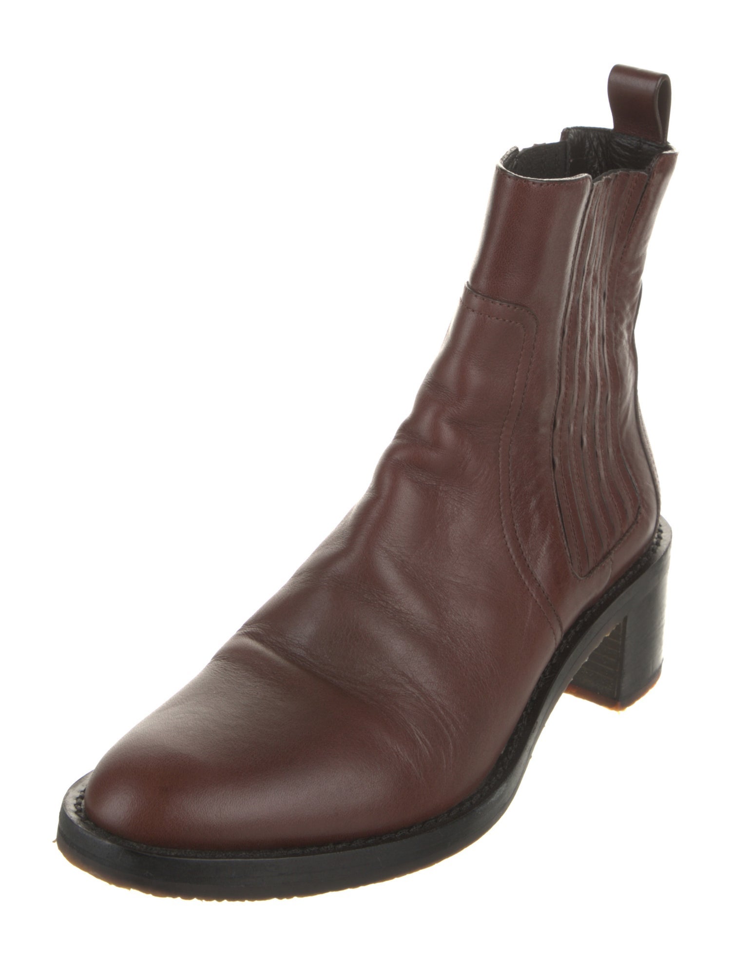 Celine Leather Chelsea Boots