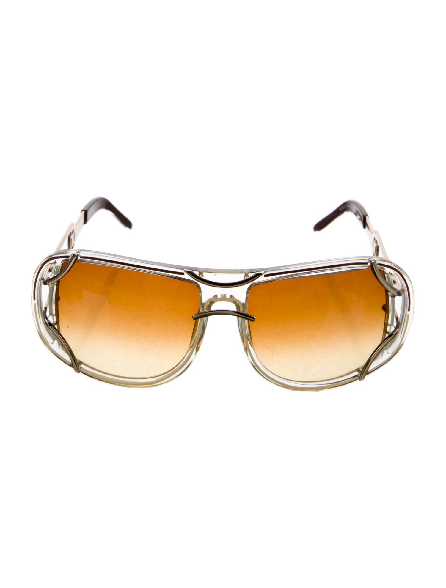 Celine Aviator Gradient Sunglasses