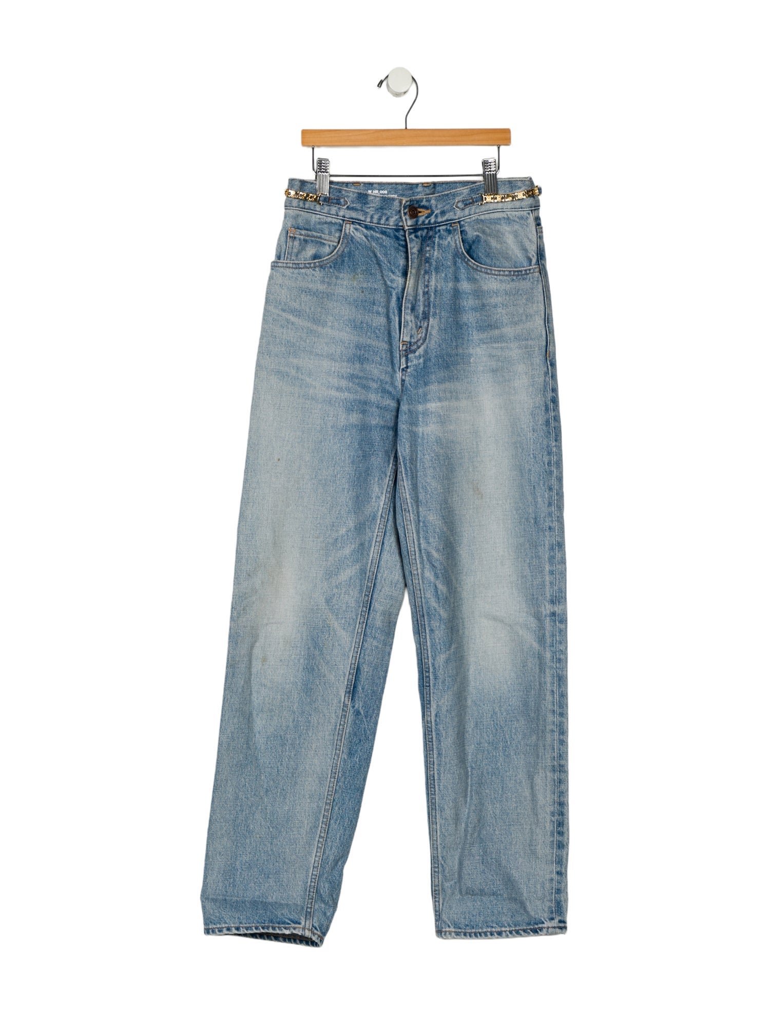Celine Mid-Rise Straight Leg Jeans