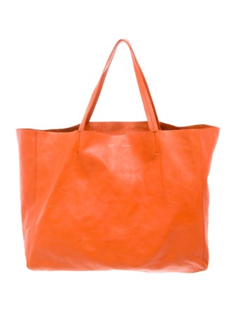 Celine Leather Cabas Horizontal