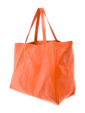 Celine Leather Cabas Horizontal