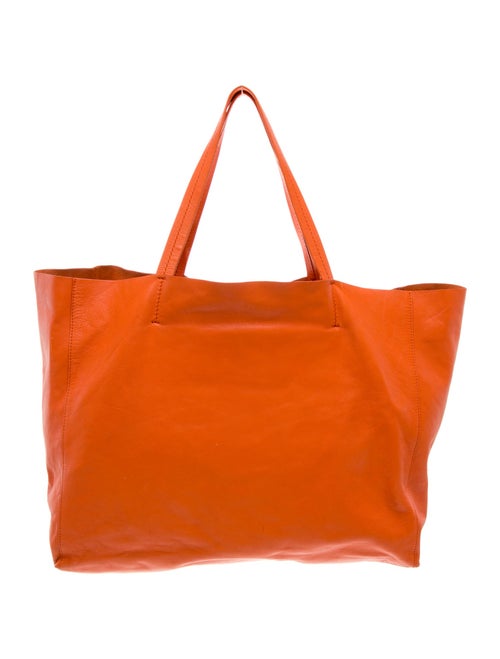 Celine Leather Cabas Horizontal