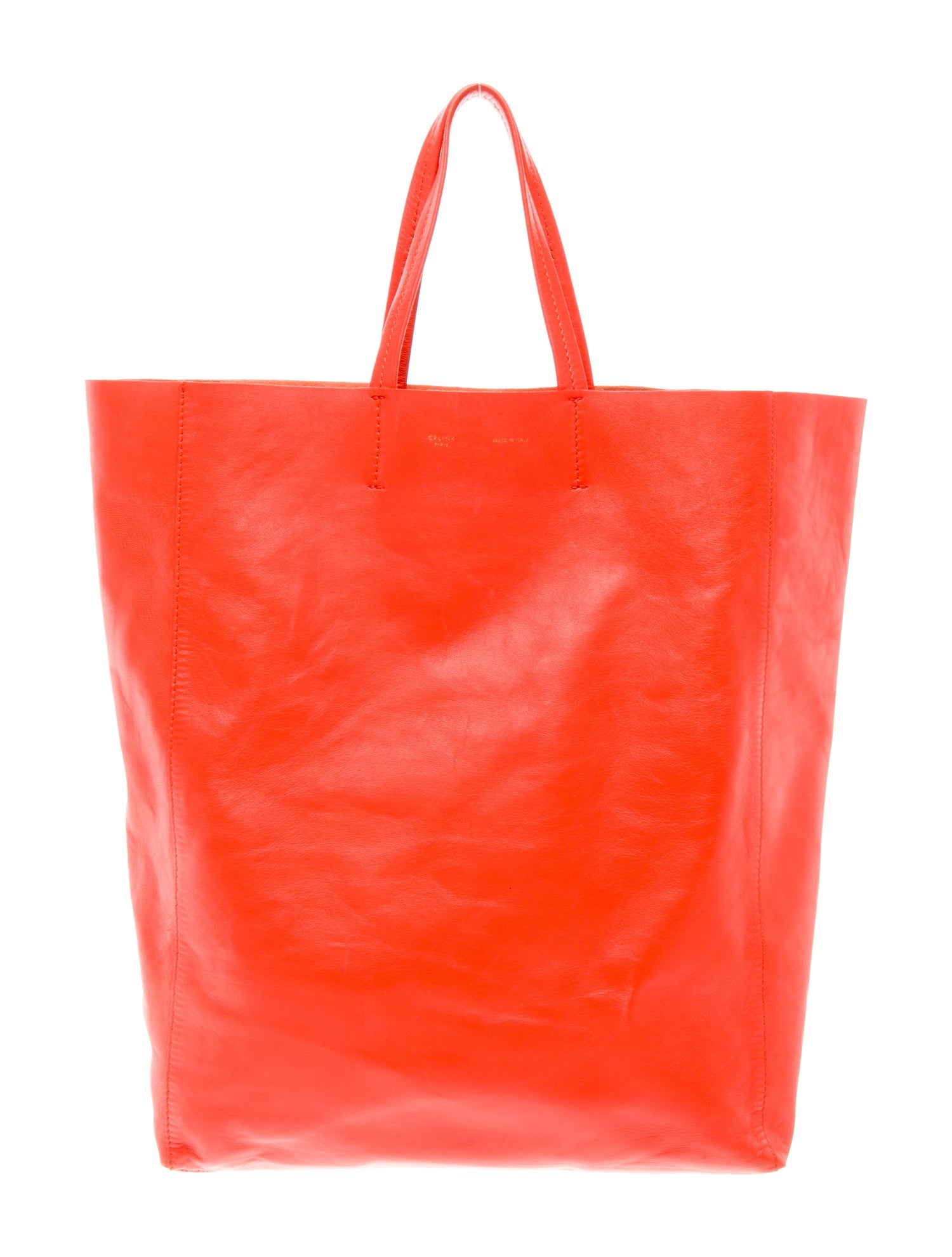 Celine Leather Vertical Cabas