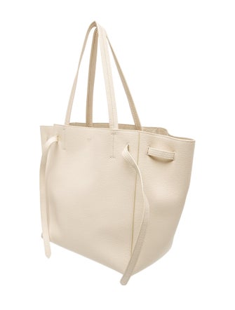 Celine Leather Cabas Phantom w/Belt Medium