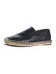 Celine Leather Whipstitch Trim Espadrilles