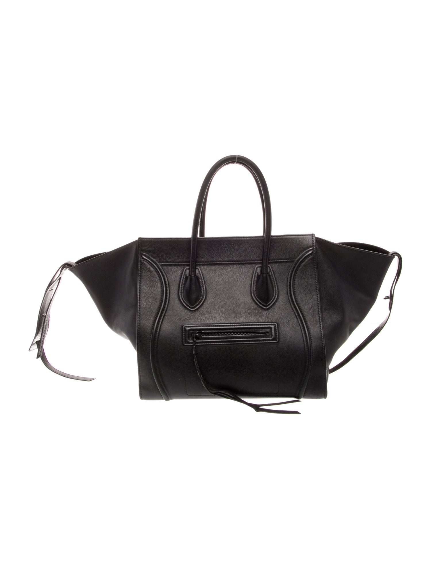 Celine Leather Luggage Phantom Medium