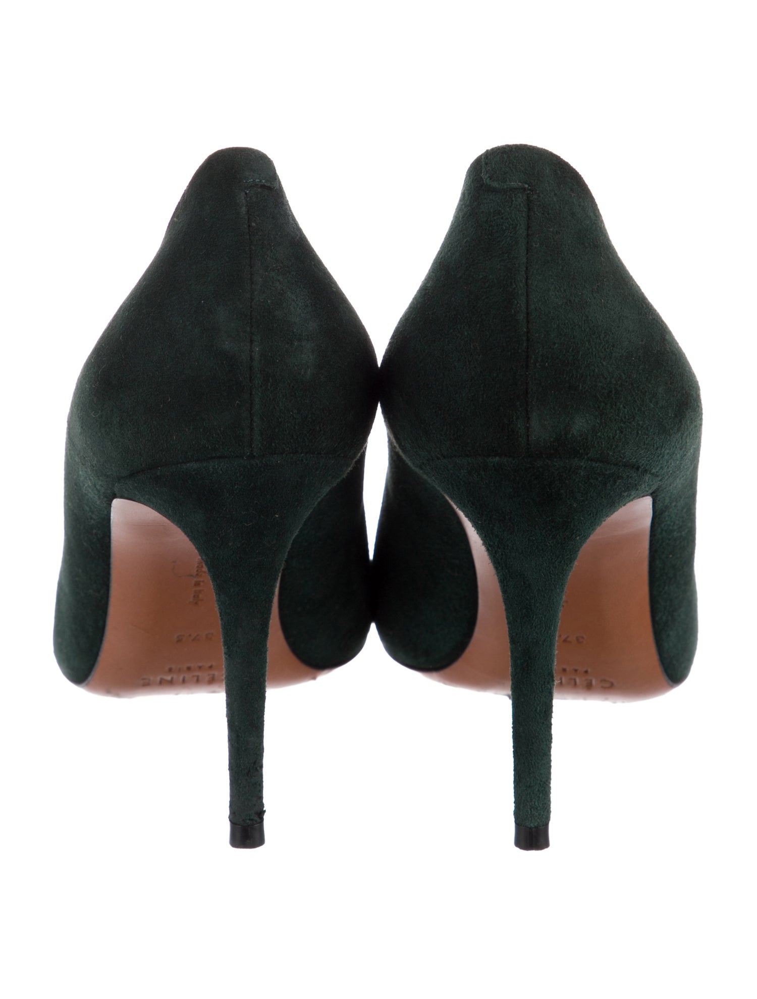 Celine Suede Pumps