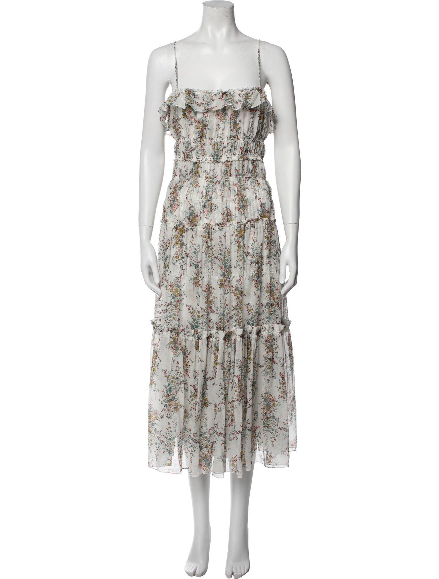 Celine Silk Long Dress