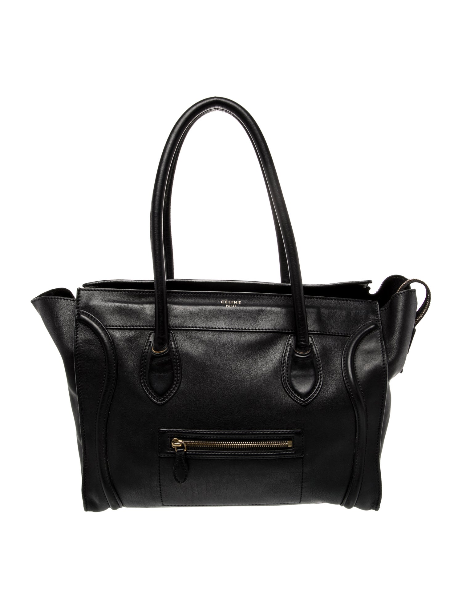 Celine Leather Shoulder Luggage