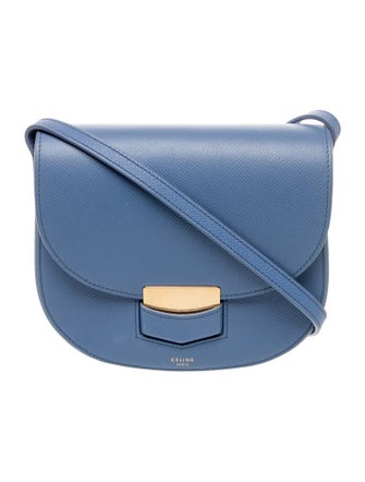 Celine Leather Trotteur Small