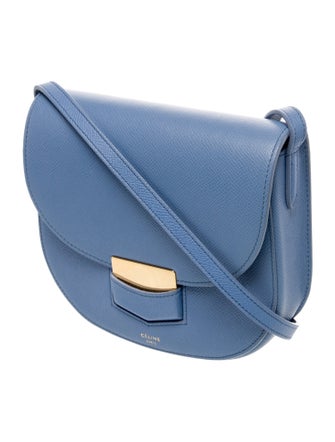 Celine Leather Trotteur Small