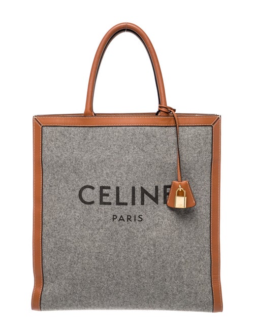 Celine Felt Vertical Cabas