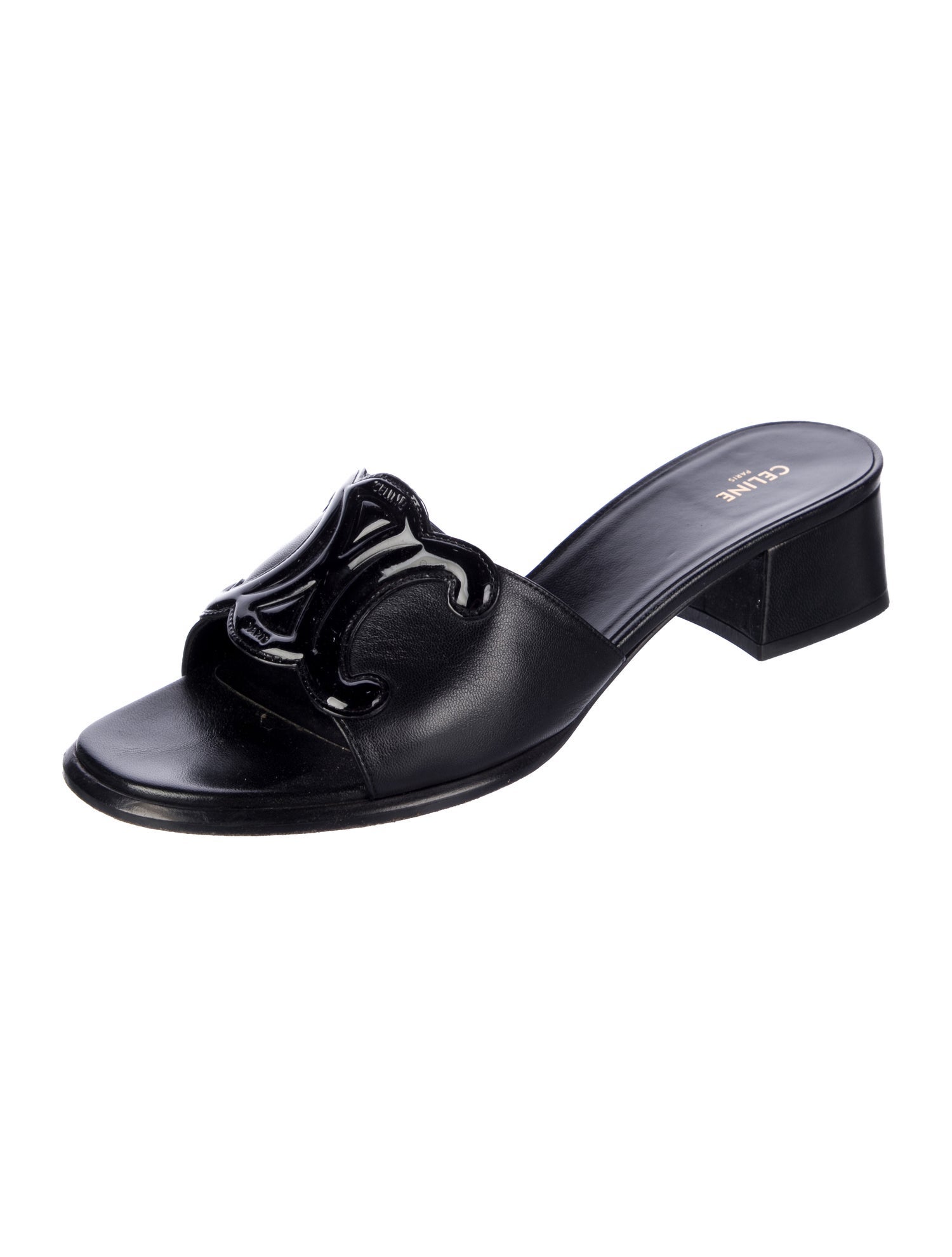 Celine Leather Slides