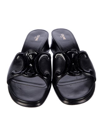 Celine Leather Slides