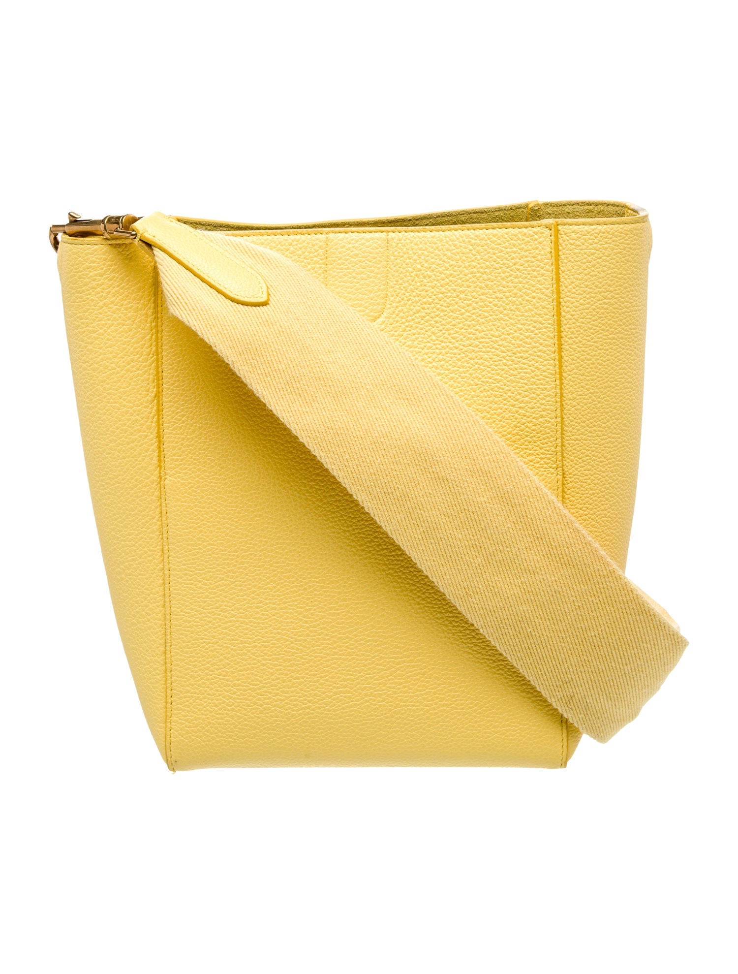 Celine Leather Seau Sangle